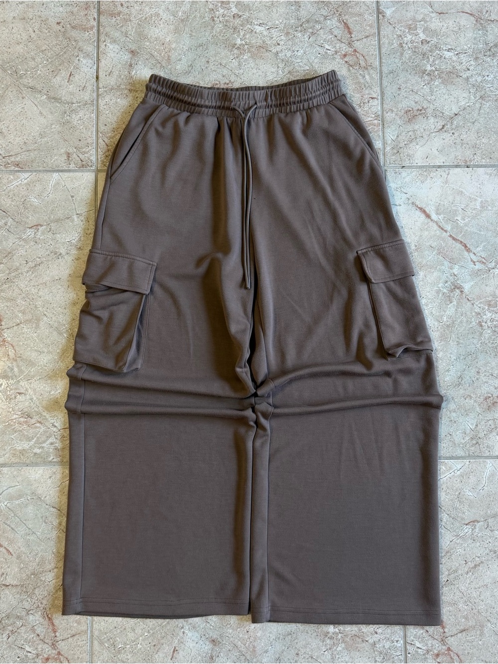 Scoop Soft Brown Cargo Sweatpants Women's M